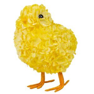 Yellow Hydrangea Chick Tabletop Decoration